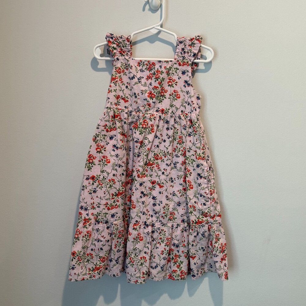 Nordstrom Floral Print Cotton Dress - 5T